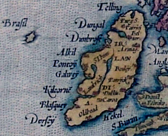 Ortelius_1572_Ireland_Map